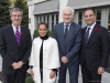 From left: Mayor Jim Watson; Micki Mizrahi, chief executive officer of Mizrahi Developments; Dan Donovan, publisher and managing editor of Ottawa Life Magazine; Sam Mizrahi, president and founder of Mizrahi Developments | Photo by George Pimentel