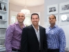 Renaissance Fine Homes founders Pat Lamanna, Matthew Garnet, Frank Vitale