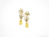 4. Picturesque handcrafted petals adorn these citrine earrings by Anabela Chan. www.anabelachan.com