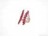 9. Ravishing rubies and diamonds adorn this ring. The gems are laid in 18k rose gold by Royal De Versailles. www.royaldeversailles.com