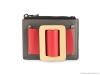 Boyy Buckle Colourblock Leather Card Case