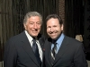 Avrich with American crooner Tony Bennett