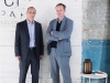 Yos Shiran, CEO of Caesarstone, and Tom Dixon