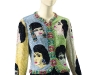 vA Versace Beaded Evening Jacket, ‘The Face,’: Circa 1992 realized $128,500. This jacket is beaded with rhinestone portraits of Elizabeth Taylor in her most famous roles, including Cleopatra. She wore this jacket when she spoke at The Freddie Mercury Tribute Concert for AIDS Awareness, which featured a performance by the remaining members of the band Queen in 1992 at London’s Wembley Stadium.