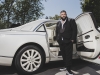 DJ Khaled stands in front of his rarity of a car, Maybach Landaulet, reflecting his own individuality and prestige in the music industry | Photography by Jesse Milns