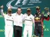 Valtteri Bottas, Loic Serra, Lewis Hamilton, Daniel Ricciardo