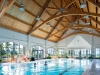 Dive in and swim some laps in this extravagant indoor pool