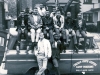 Cressy poses with a group from the Elliott Donnelley Youth Center on their first trip outside of Chicago in spring 1967