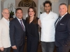 6. David Daniels, Grand Cru host; Dr. Vivek Rao, UHN; Kate Alexander Daniels, Grand Cru host; chef Richard Singh, Bosk, Shangri-la; Ron Pellerine, Shangri-la | Photos by George Pimentel Photography