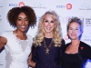 Global TV Personality and event host Rosey Edeh poses with Holly Miklas, event chair, and Terry Pursell, president and CEO of North York General Foundation