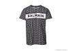 6. BALMAIN | COTTON T-SHIRT IN MONOGRAM PRINT