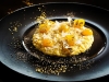 Chef Francesco Apreda’s recipe for Pomo d’Oro (“Golden Tomato”) Risotto with provolone cheese and black cardamom
