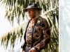 James Goldstein dons a jacket by designer Balmain while posing in his bedroom | Photography by Jesse Milns