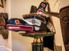 A Canadian Haida West Coast chief\'s ceremonial headdress
