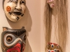 Larry Mogelonsky’s mask collection boasts a Japan Kabuki Theatre (circa 1950), an Iroquois False Face Society Mask and a Balinese Theatre Mask