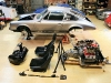 Walker houses and restores his prized Porsches from the renovated L.A. warehouse where he lives and runs his clothing company, Serious Clothing, and his film location business