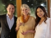 Jacques Christophe Branellec, Martha Stewart and Mia Arcenas