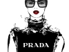 Megan Hess Prada Illustration | Photos and illustrations courtesy of Megan Hess