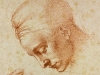 Michelangelo,  Studies for the Head of Leda,  c. 1630, Casa Buonarroti