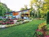 The home is approximately 11,000 sq. ft. of luxurious modern architecture, set on 41 green acres in the heart of Caledon