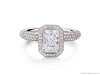 5. RADIANT CUT DIAMOND RING