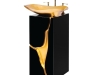 7. PLUSH POWDER ROOM: Natural geological processes inspired this luxurious Lapiaz freestand washbasin | www.maisonvalentina.net