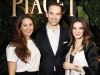 Constance Dicker, Joel Dicker and Piaget CEO Chabi Nouri