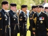 His Royal Highness The Duke of York inspects the parade before joining its march to Fort York