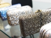 Rosen’s sparkly collection of clutches catches the grip of wandering eyes
