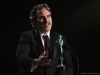 Joaquin Phoenix accepts the Outstanding Performance by a Male Actor in a Leading Role award for 'Joker' onstage during the 26th Annual Screen Actors Guild Awards at The Shrine Auditorium | Photo by Kevin Mazur