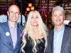 Kevin Goldthorp, President and Chief Development Officer at SickKids Foundation; Sylvia Mantella; Dr. Michael Apkon, CEO, The Hospital for Sick Children