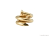 DAVID WEBB: A contemporary piece, the Tool Chest Hammered Nail Ring in 18-karat yellow gold is expertly crafted to wrap securely around your finger | Photo courtesy of 1stdibs