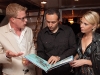 Alexander Staartjes of Six Senses Resorts and Spas, film and TV music composer Eric Babak, and Malin Ryden.