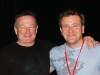 Venture capitalist Robert Herjavec with actor / comedian, Robin Williams.
