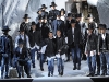 DSquared2 sends its edgy fall/winter 2011 collection down the runway at Milano Moda Uomo in Milan, Italy. 