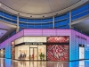 The two-storey LED screens at the entrance, whimsical touches and backlit mesh screens throughout make Louis Vuitton a retail destination of choice at Yorkdale | Photo Courtesty Of Louis Vuitton/Michael Muraz