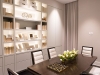 Dining room vignette by Cameo Kitchens at THE ONE Presentation Gallery