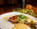 Pan-Seared Atlantic Salmon, with House-Made Zerillo Premium Extra Virgin Olive Oil and Marsala Zabaglione. Recipe courtesy of Giro D’Italia Ristorante, #16-8740 Jane St., Vaughan, ON | Photo By Emad Mohammadi