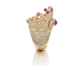 Tupac Shakur’s Self-Designed Gold, Diamond and Ruby ‘Crown’ Sovereign Ring