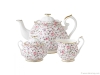 Royal Albert Rose Confetti 3-Piece Tea Set
