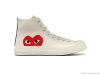 Comme des Garçons PLAY x Converse Chuck Taylor Hidden Heart High-Top Sneaker