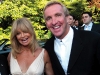 Bobby Genovese shares a laugh with Muskoka neighbour and actress Goldie Hawn at a fundraising event.