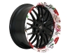 Exclusive Baracuda Wheelz-art rims.