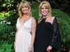 Actress and loyal Face the World Foundation supporter Goldie Hawn joins Jacqui Cohen.