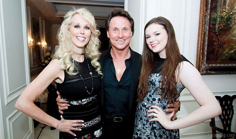 Holly Miklas, event chair, with husband Paul Miklas and daughter Ashley Miklas