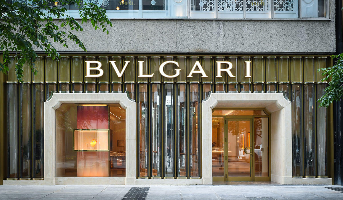 Bvlgari storefront