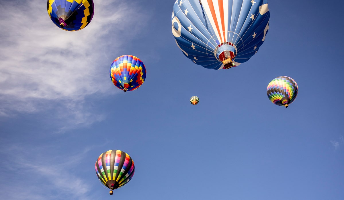 Hot air balloons Colorado