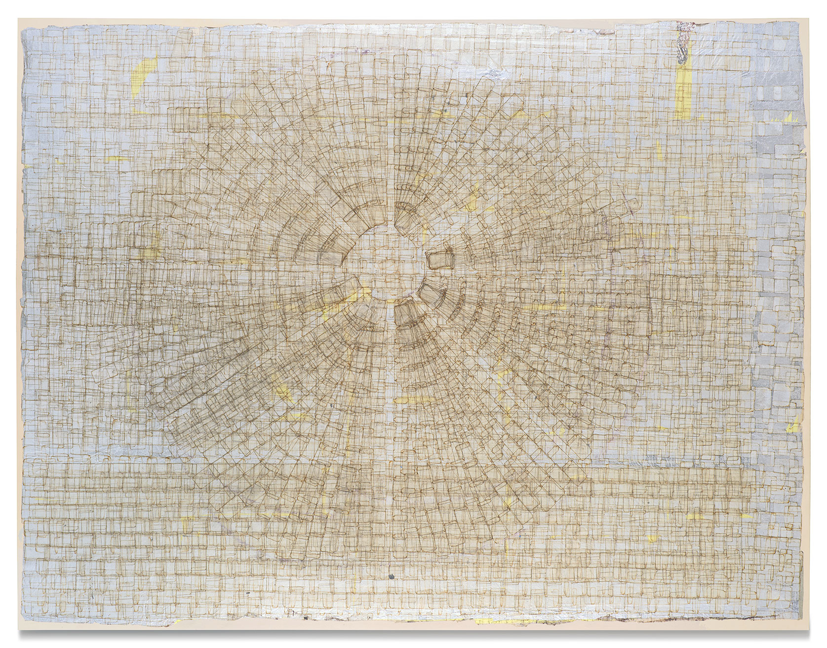 Painting, Tina, by Mark Bradford