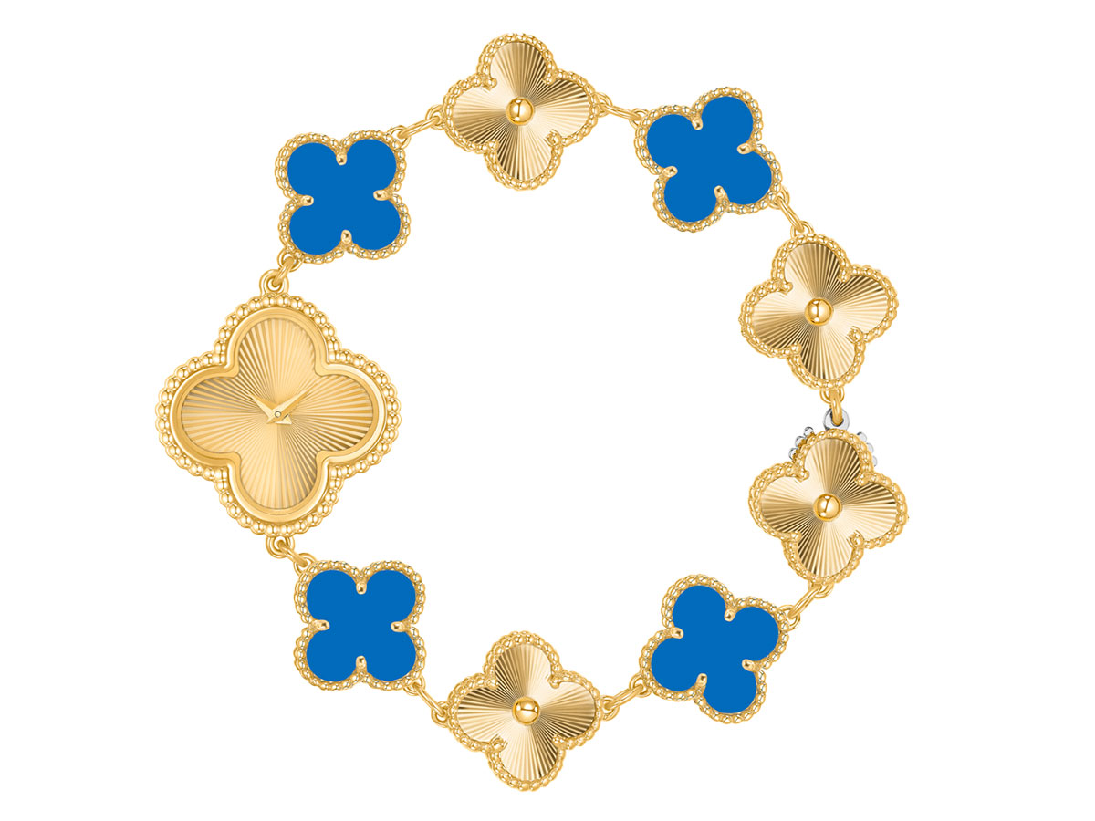 ALHAMBRA PIECES IN BLUE AGATE